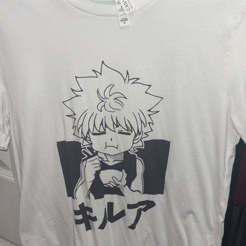 Bella Canvas White Graphic Tee